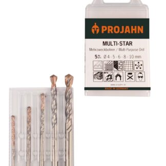 Multistar Satz 5-tlg. 4, 5, 6, 8, 10 mm