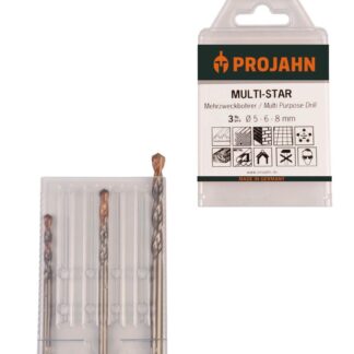 Multistar Satz 3-tlg. 5, 6, 8 mm