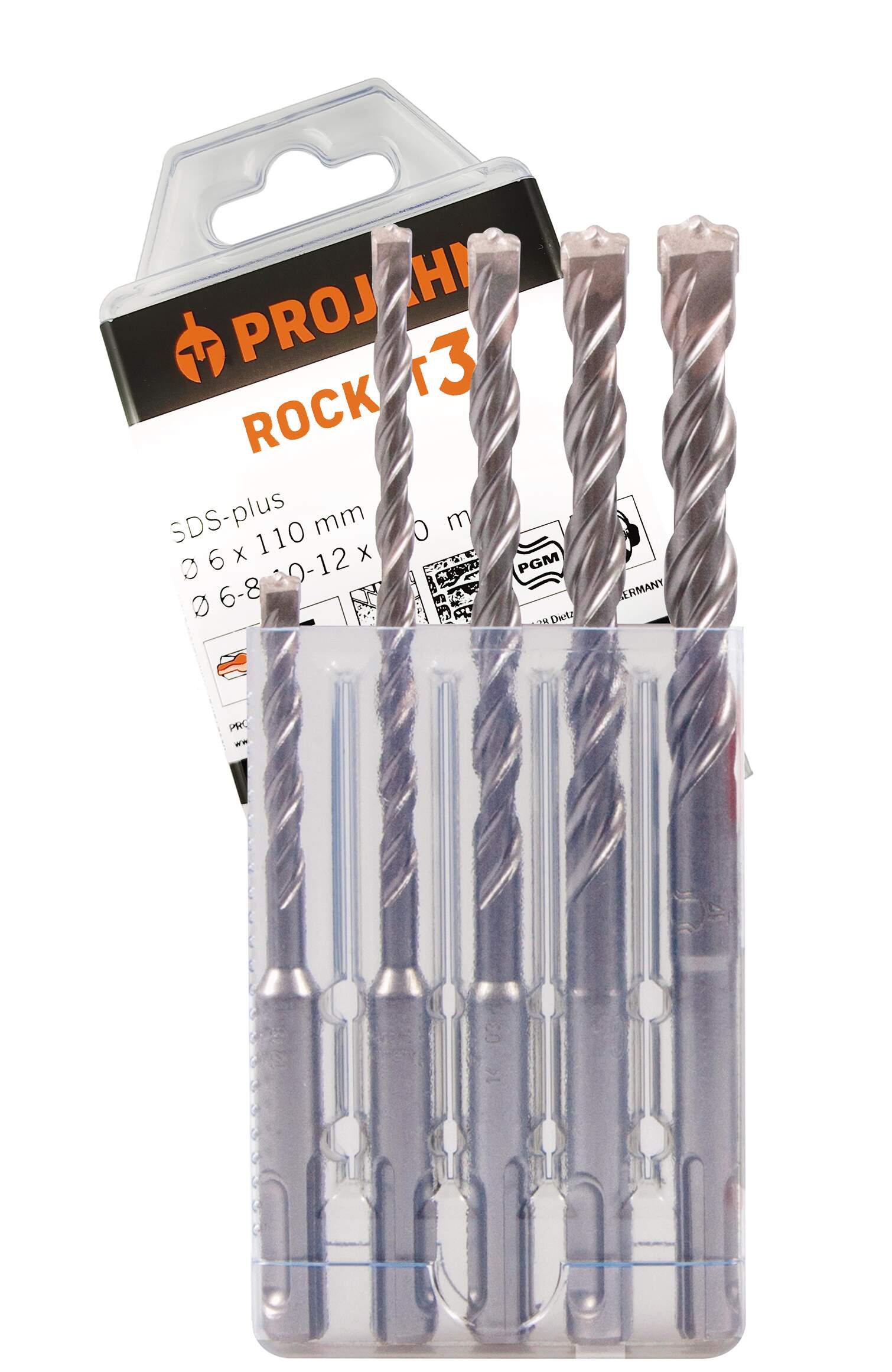 Hammerbohrer ROCKET 3 Set 5 tlg.