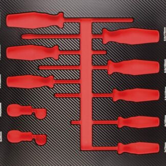 ProForm Einlage leer für 10 Schraubendreher