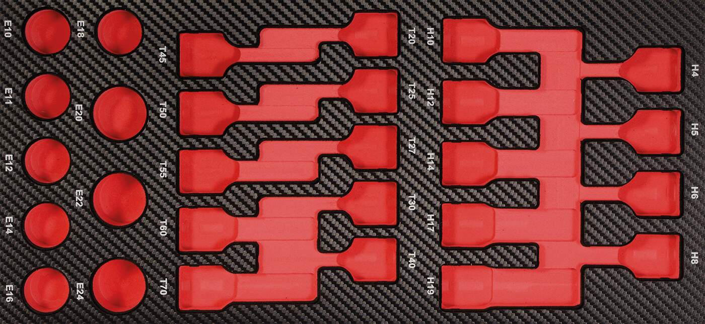 ProForm Einlage leer f. Schlagnüsse TX+Innen-6kt.