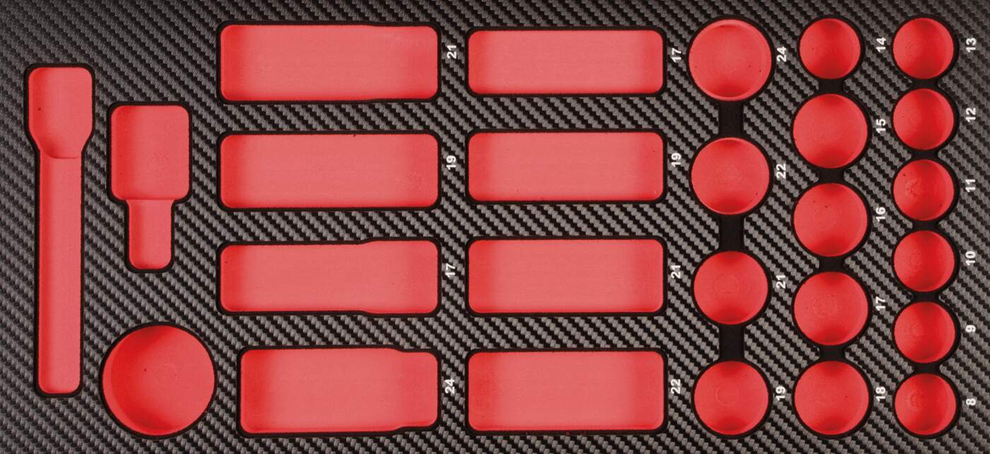 ProForm Einlage leer f. 1/2" Schlagnüsse