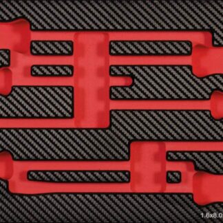 Einlage leer für 8 Schraubendreher PH + PZ + Schlitz