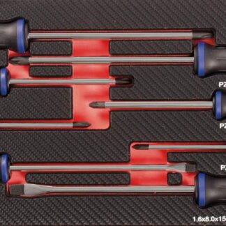 Schraubendreher Einlage "gemischt" 8tlg PH + PZ + Schlitz