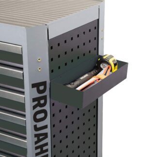 Zubehör Werkstattwagen mit Vierkantlochung Multifunktionsablage flach Rot