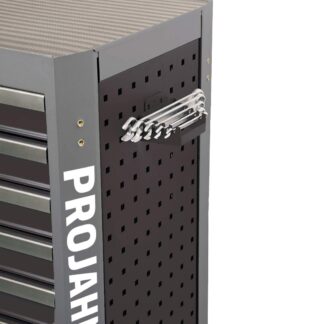 Zubehör Werkstattwagen mit Vierkantlochung Schraubenschlüsselhalter Schwarz