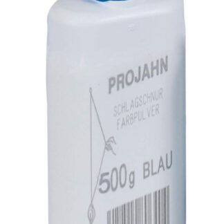 Farbpulverflasche 500g blau für Schlagschnurroller