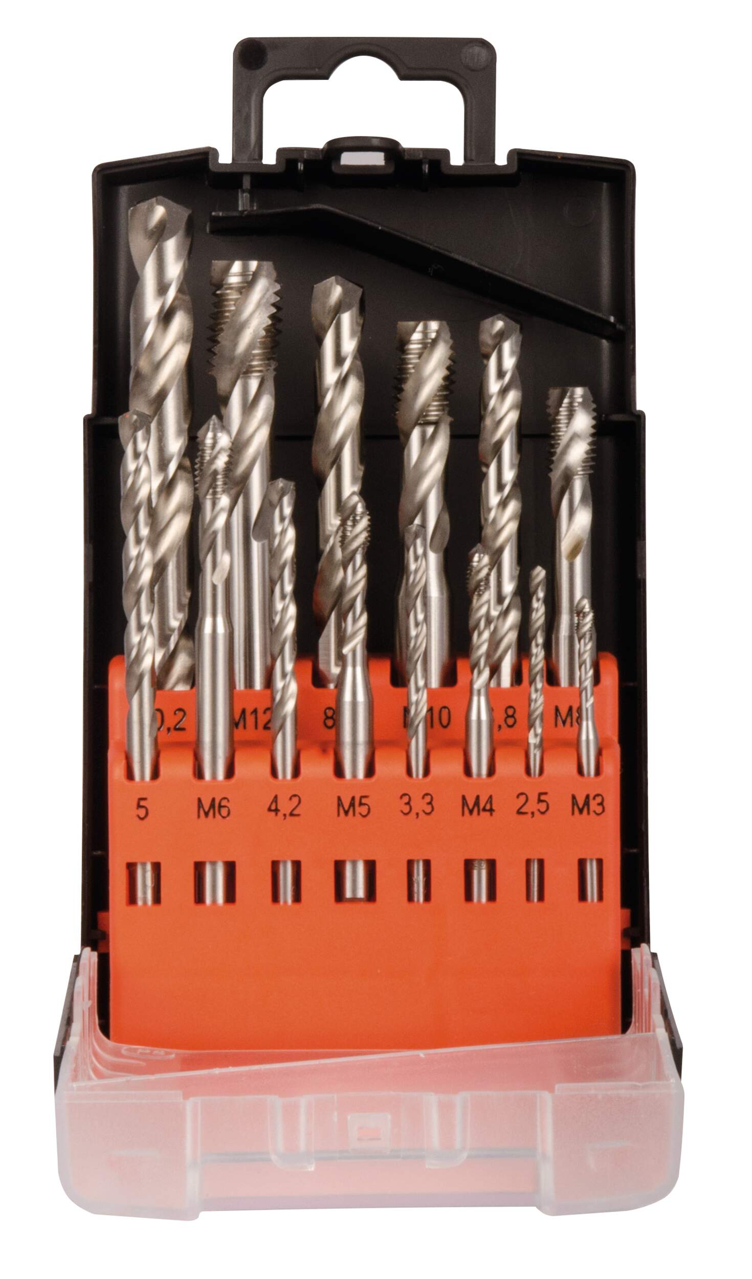 MGB Satz HSS-G 14tlg M3-M12 DIN371/376 35° Form C