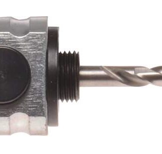 Adapter Schnellwechsel SDS-plus mit 2 Verbindungsstücken und HSS 125 mm Zentrierbohrer für Multi Lochsäge