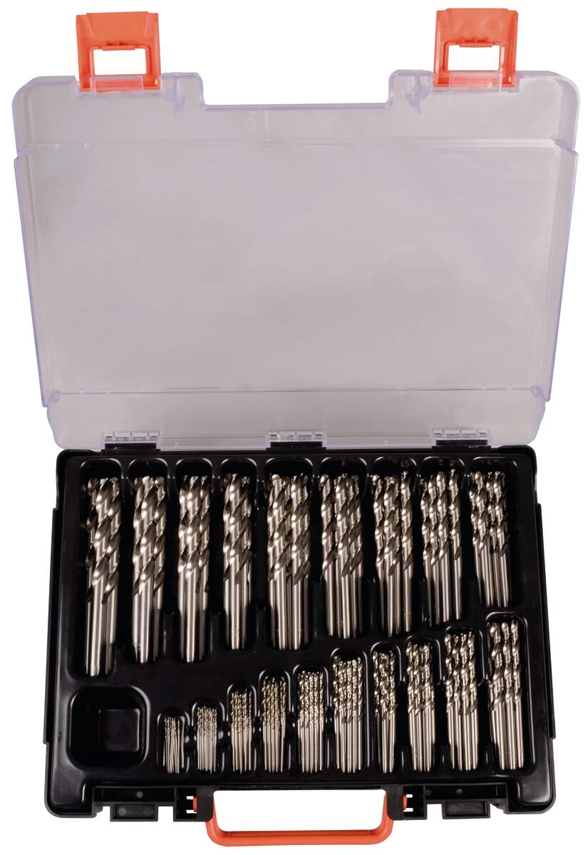 Bohrer-Magazin Kunststoff HSS-G 170tlg 1-10/0,5 mm ECO