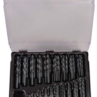 Bohrer-Magazin Kunststoff HSS-R 170tlg 1-10/0,5 mm ECO