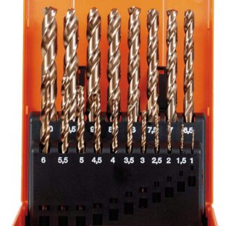 Kunststoffkassette HSS-Co 1-10 mm 19tlg