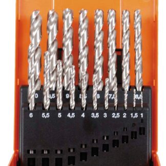 Kunststoffkassette HSS-G 1-10 mm 19tlg