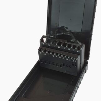 Leerkassette 19-teiligen Bohrer-Satz 946 schwarz VS reinorange (RAL2004) Außenmaße: 112x191x42mm