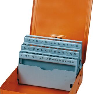 Met.-Kassette neutral 6-10/0,1 41 tlg.