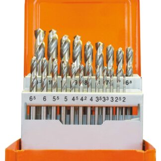 Bohrerkass.HSS-G DIN1897 21tlg 2-10,2/0,5 mm