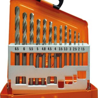 Bohrerkassette HSS-G 13tlg 1,5-6,5/0,5 mm ECO