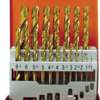 Bohrerkassette HSS-G TiN ECO 19tlg 1-10/0,5 mm