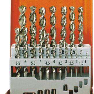 Bohrerkassette HSS-Co Typ UF-L 19tlg 1-10/0,5 mm