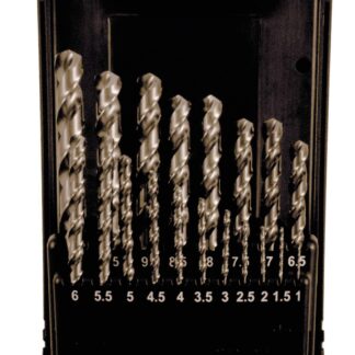 Kunststoff Kassette DIN 338 Typ SN 19-tlg. 1 - 10 mm/0,5 stgd.