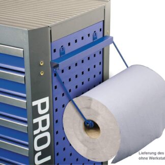 Zubehör Werkstattwagen GALAXY Papierrollenhalter Blau