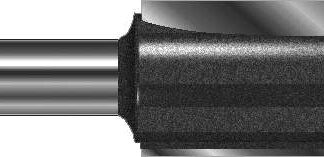 Kantenfräser mit Kugellager D 12,7  mm, L 58 mm, L2 26 mm
