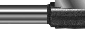 Nutfräser D 24 mm, L 42 mm, L2 10 mm
