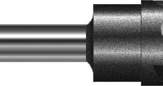 Schriftenfräser D 11  mm, L 52,7 mm, L2 15,9 mm
