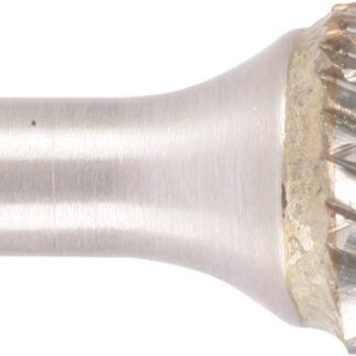 Hartmetallfräser, Form L Rundkegel 14°, konisch d1 9.6 mm, Schaftd. 6.0 mm Kreuzverzahnung