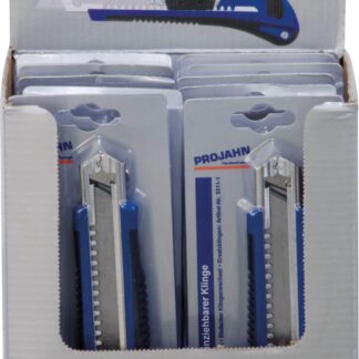 12x Cuttermesser mit 18mm einziehbarer Klinge