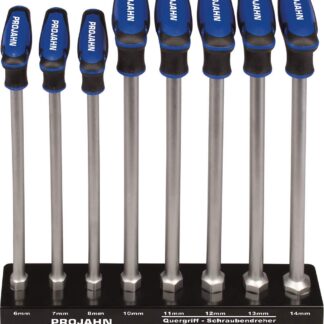 T-Griff Sechskant Steckschlüssel- Schraubendreher Satz 8-teilg