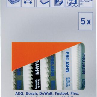Sortiment Stichsägeblätter 5tlg. Allround Inhalt je 1Stück: 63122, 63101, 63124, 63201, 63202