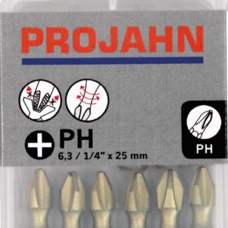 1/4" STAR Bit PH1 ZrN 10er Pack L25mm