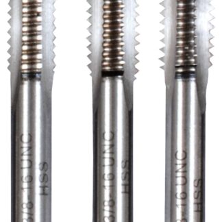 Handgewindebohrersatz 3tlg. HSS-G DIN 352 UNC 9/16"