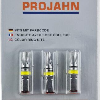 1/4" markierter Bit TX T30 3er Pack L25 mm