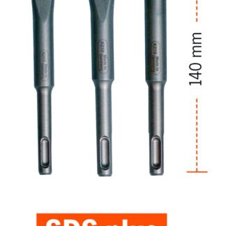 Meisselset 3-tlg. 140 mm SDS-plus