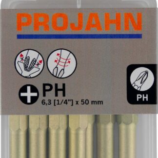 1/4" STAR Bit  PH2 ZrN 10er Pack L50mm