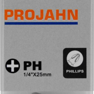 1/4" Schraubvorsatz PH Nr 2 Tiefenstopp 2tlg L25mm