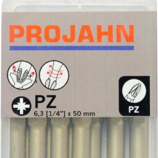 1/4" STAR Bit PZ2 ZrN 10er Pack L50mm