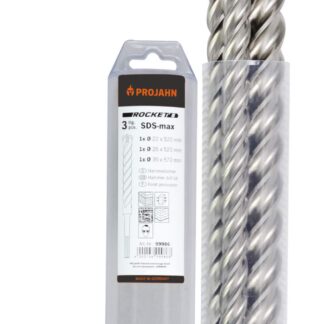 Hammerbohrer-Set Rocket 5 SDS-max 3-tlg. Ø25-35mm