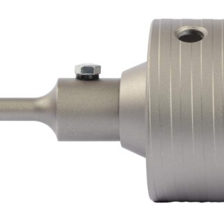 Schlagbohrkrone 82 mm BASIC SDS-plus Aufnahme + Zentrierbohrer Gewindeaufnahme M22