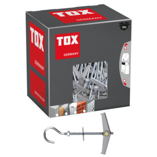 TOX Federklapp Hakendübel Pirat Eddi-S M3 Kleinpack