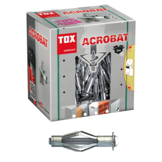 TOX Metall-Hohlraumdübel Acrobat M6x52 mm
