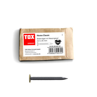 TOX Bildernagel Home Classic mit Messingkopf 2,0 x 25 mm
