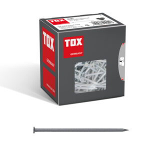 TOX Nails 3,1x80 mm (400g) Drahtstifte, blank mit Senkkopf (DIN 1151)