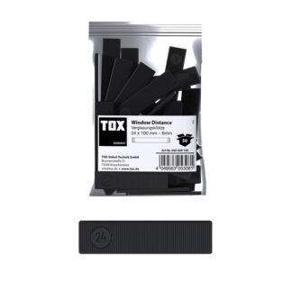 TOX Verglasungsklötze 24x100 mm Window Distance 6 mm (50 Stk.)