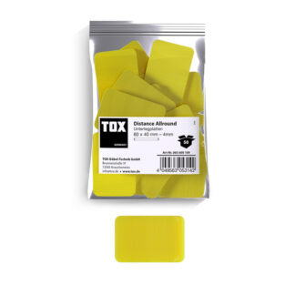TOX Unterlegplatten 60x40 mm Distance Allround 4 mm (25 Stk.)