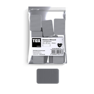 TOX Unterlegplatten 60x40 mm Distance Allround 15 mm (10 Stk.)