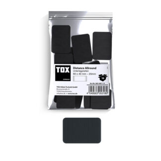 TOX Unterlegplatten 60x40 mm Distance Allround 20 mm (10 Stk.)
