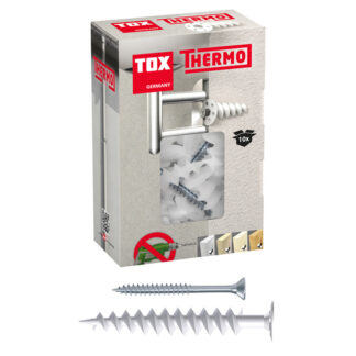TOX Dämmstoffdübel mit Schraube Thermo 50 + S (10 Stk.)